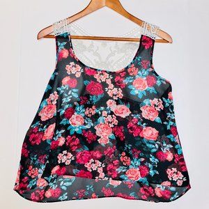 I'm In Love With Derek Floral Tank Top